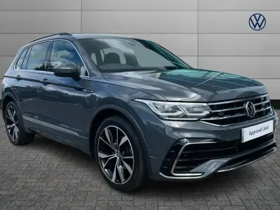 Used VW Tiguan R-line 150 HP (110 kW) 2022 Grey SUV