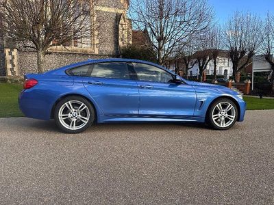 Used BMW 420 Gran Coupé M Sport 181 HP (133 kW) 2017 Estoril blue metallic Coupe