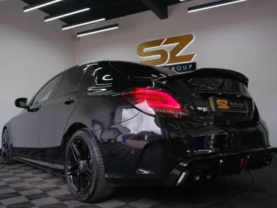 Used Mercedes C200 AMG Line Premium 181 HP (133 kW) 2019 Black Sedan
