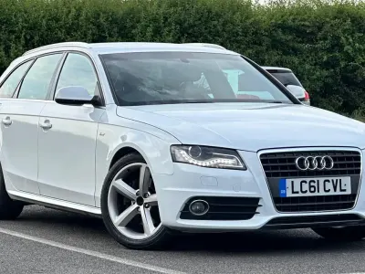 Used Audi A4 S-Line 160 HP (117 kW) 2011 White Estate