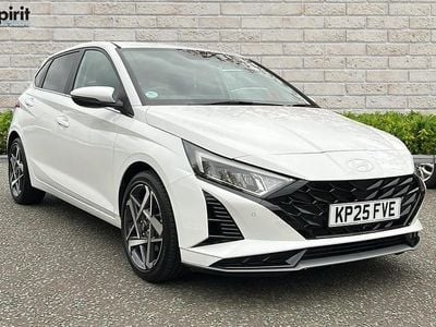 White Used 2025 Hyundai i20 Premium Hatchback | £18,499 (A bit pricey)