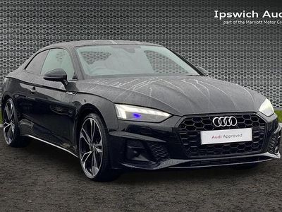 Used Audi A5 Comfort 200 HP (147 kW) 2021 Black Coupe