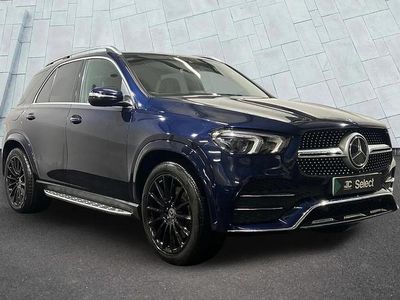 Used Mercedes GLE300 AMG line 241 HP (177 kW) 2021 Blue SUV