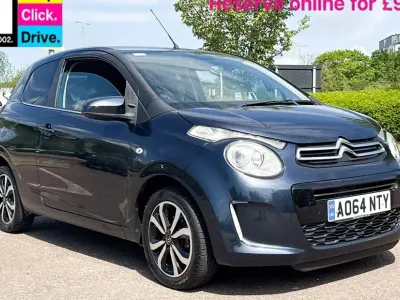 Używany Citroën C1 Flair 68 KM (50 kW) 2014 Niebieski Hatchback