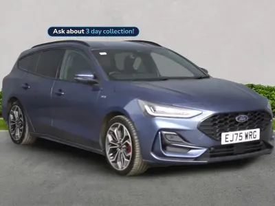 New Ford Focus ST-Line X 155 HP (114 kW) 2025 Blue Estate