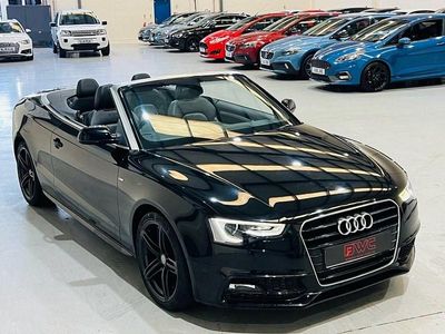 Used Audi A5 Cabriolet S-Line 177 HP (130 kW) 2014 Black Cabriolet