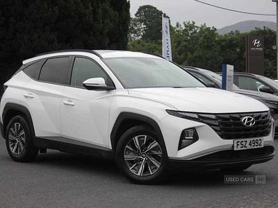 White Used 2021 Hyundai Tucson SE SUV | £16,488 (Fair price)
