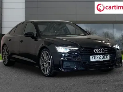 Used Audi A6 Black Edition 204 HP (150 kW) 2022 Black Sedan