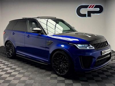 Used Land Rover Range Rover Sport SVR 575 HP (422 kW) 2018 Blue SUV