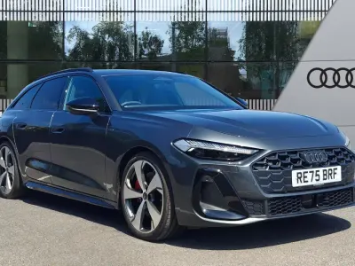 New Audi A5 Black Edition 2025 Grey Estate
