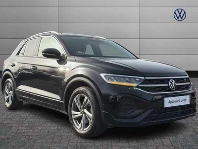 Used VW T-Roc R-line 150 HP (110 kW) 2022 Black SUV