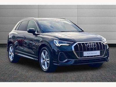 Mythos black Used 2025 Audi Q3 S-Line SUV | £32,350 (Fair price)
