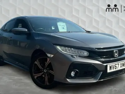 Used Honda Civic Sport 182 HP (133 kW) 2017 Grey Hatchback