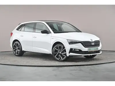 Used Skoda Scala Monte Carlo 81 HP (59 kW) 2023 Moon white metallic Hatchback