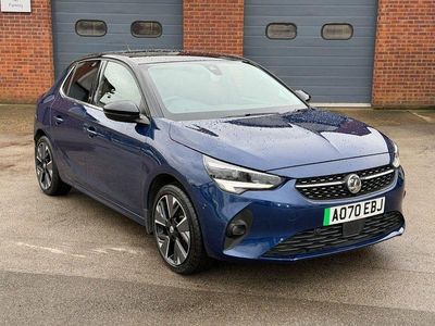 Used Vauxhall Corsa-e Elite 100 kW (136 HP) 2020 Blue Hatchback