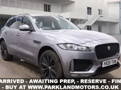 Używany Jaguar F-Pace Chequered Flag 2020 Szary SUV