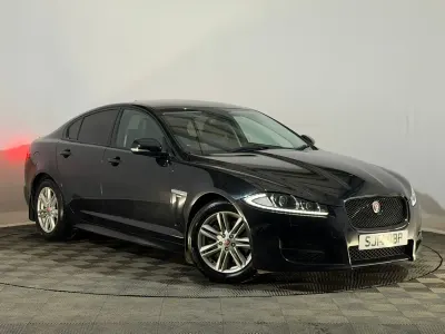 Second-hand Jaguar XF R-Sport 161 CP (118 kW) 2014 Negru Berlinǎ