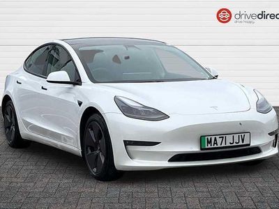 White Used 2021 Tesla Model 3 Long Range AWD Sedan | £17,989 (Fair price)