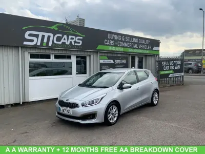 Used Kia Ceed 134 HP (98 kW) 2017 Silver Hatchback