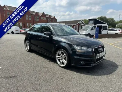 Used Audi A1 Sportback S-Line 105 HP (77 kW) 2013 Black Hatchback