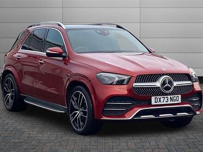 Used Mercedes GLE450 AMG AMG line 367 HP (269 kW) 2023 Red Estate
