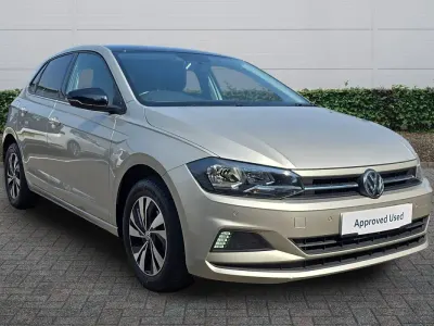 Used VW Polo SE 95 HP (69 kW) 2019 Silver Hatchback