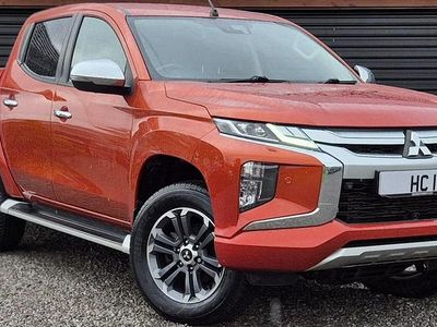 Used Mitsubishi L200 2020 Orange Pickup