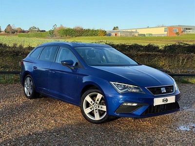 Blue Used 2018 Seat Leon ST FR Sport Estate | £12,999 (Fair price)