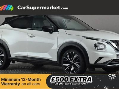 White Used 2020 Nissan Juke Tekna+ SUV | £14,997 (Fair price)