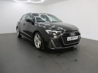 Used Audi A1 Sportback S-Line 116 HP (85 kW) 2019 Black Hatchback