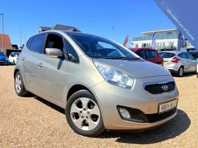Used Kia Venga 123 HP (90 kW) 2014 Silver Hatchback