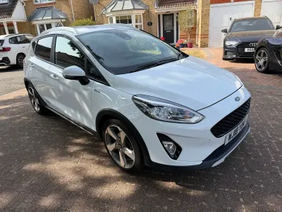 Used Ford Fiesta Active X 125 HP (91 kW) 2018 White Hatchback