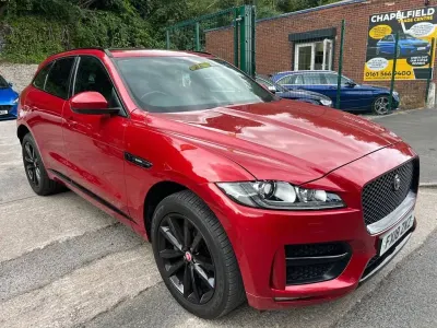 Used Jaguar F-Pace R-Sport 250 HP (183 kW) 2018 Red SUV