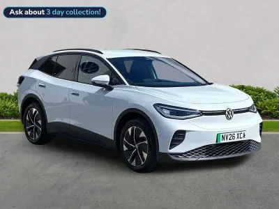 New VW ID.4 Pro 210 kW (286 HP) 2026 White SUV