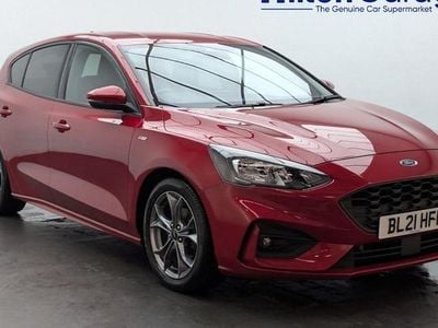 Red Used 2021 Ford Focus ST-Line Hatchback | £11,950 (Super price)