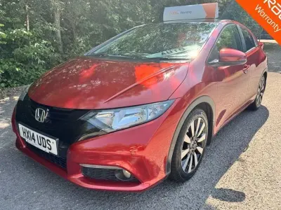 Used Honda Civic SR 2014 Red Hatchback