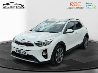 Used Kia Stonic 118 HP (86 kW) 2020 White SUV