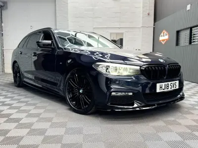 Begagnad BMW 530 M Sport 2018 Svart Kombi