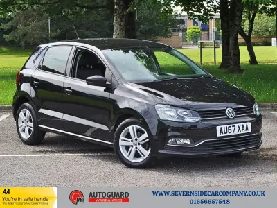 Used VW Polo Edition 90 HP (66 kW) 2017 Black Hatchback