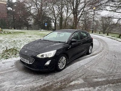 Used Ford Focus Titanium 120 HP (88 kW) 2018 Black Hatchback