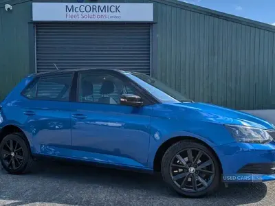 Used Skoda Fabia Colour Edition 2018 Blue Hatchback