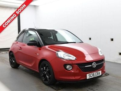 Used Vauxhall Adam S 70 HP (51 kW) 2016 Red Hatchback