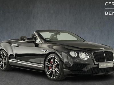 Used Bentley Continental GT Convertible Mulliner 521 HP (383 kW) 2016 Black Cabriolet