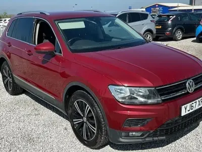 Usado VW Tiguan SE 150 HP (110 kW) 2017 Vermelho SUV