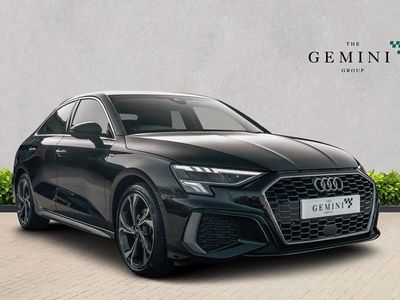 Used Audi A3 S-Line 150 HP (110 kW) 2023 Black Sedan