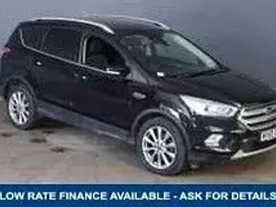 Used Ford Kuga Titanium 150 HP (110 kW) 2019 Black SUV