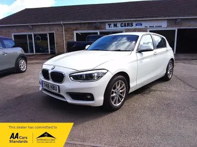 Used BMW 116 Performance 114 HP (83 kW) 2018 White Hatchback