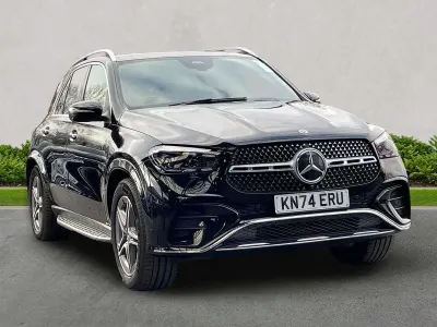 Begagnad Mercedes GLE400 AMG line 2024 Svart Kombi