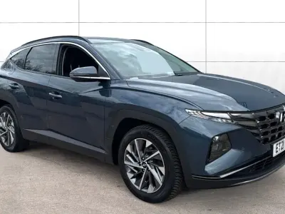 Używany Hyundai Tucson Premium 150 KM (110 kW) 2021 Niebieski SUV