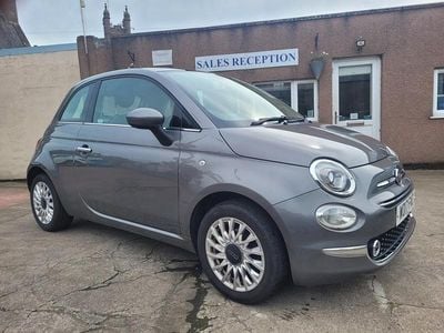 Usado Fiat 500 Lounge 69 CV (50 kW) 2017 Gris Utilitario